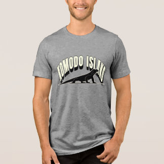 Camiseta Gráfica de Dinossauro da Ilha de Komodo
