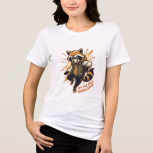 Camiseta Gráfica de Guaxinim Off The Wall Urban Gr