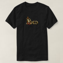 Camiseta Gráfica de Halloween Candle Boo