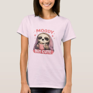 Camiseta Gráfica de Humor Estranho Fofo