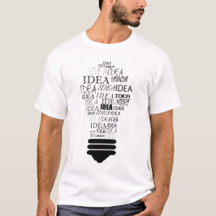 Camiseta Gráfica de Ideias Brilhantes
