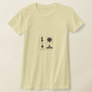 Camiseta Gráfica de IOGA – Camiseta Minimalista de