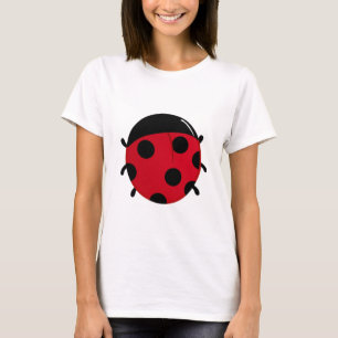 Camiseta Gráfica de Joaninha Fofa