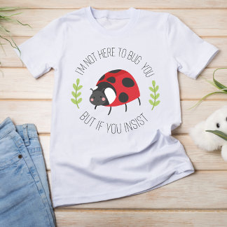 Camiseta Gráfica De Ladybug Cuta