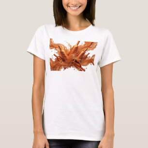 Camiseta Gráfica de Laranja ABSTRACT ART