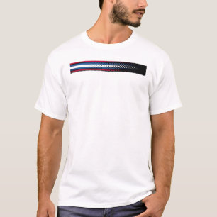 Camiseta Gráfica de Listra com Gradiente Minimalis