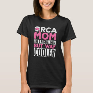 Camiseta Gráfica de Mãe Orca Para Mulheres Meninas