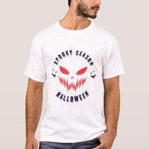 Camiseta Gráfica de Máscara de Halloween da Tempor