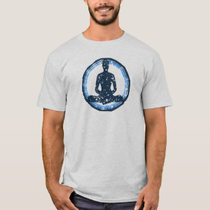 Camiseta Gráfica de Meditação de Yoga