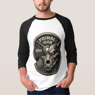 Camiseta Gráfica de Placa de Peso da Academia do L