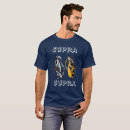 Camiseta Gráfica de Simetria Espelho Abstrata MK5