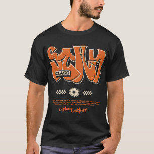Camiseta Gráfica de Streetwear Urbano Unisex Mod