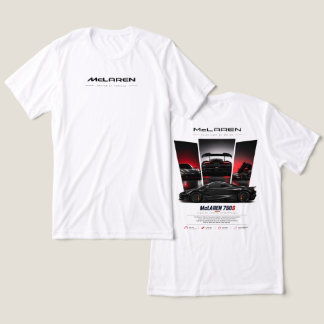 Camiseta gráfica de supercarro