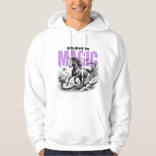 Camiseta Gráfica de Unicórnio MÁGICO   Moda de Rua