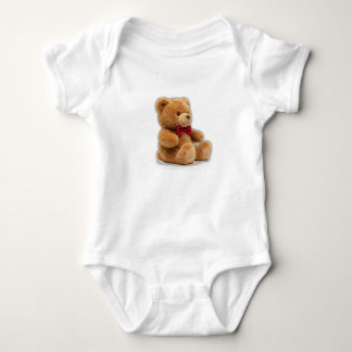 Camiseta Gráfica de Urso Teddy Fofo de Frente e Ve