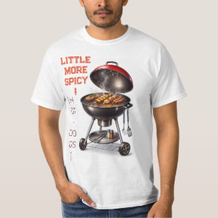Camiseta Gráfica de Valor Little More Spicy BBQ Gr