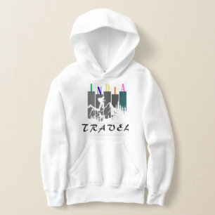 Camiseta Gráfica de Viagem pela Índia Antiga e Tri