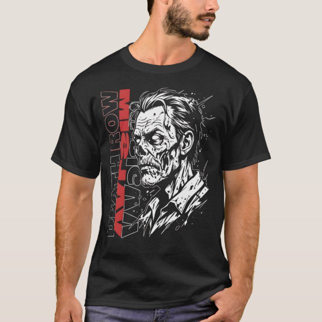 Camiseta Gráfica Death Row – Walk Alone (Frente)