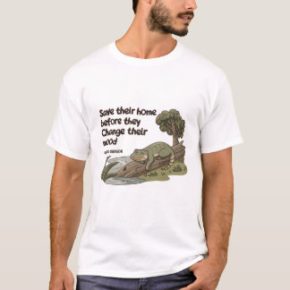Camiseta Gráfica Divertida do Komodo Dormente com