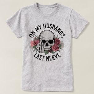 Camiseta Gráfica Divertida – No Último Nervo do Me