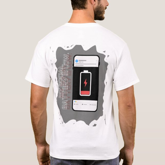 Camiseta Gráfica Divertida para Introvertidos (Verso)