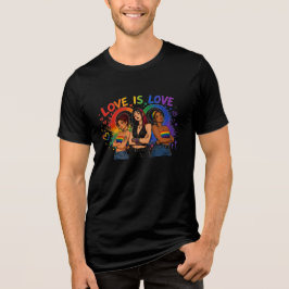 Camiseta Gráfica do Arco-Íris LGBTQ