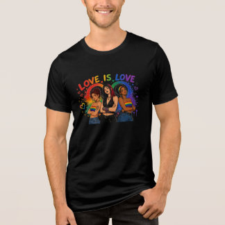 Camiseta Gráfica do Arco-Íris LGBTQ