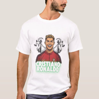 Camiseta Gráfica do Cristiano Ronaldo CR7 - Futebo
