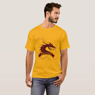 Camiseta Gráfica do Dragão Mitológico