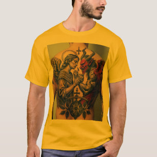 Camiseta Gráfica do Grifo Majestoso