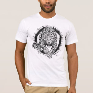 Camiseta Gráfica do Leão Selvagem – Perfeita para