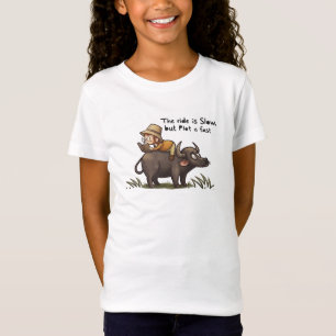 Camiseta Gráfica do Macaco Engraçado Lendo no Búfa
