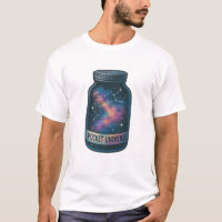 Camiseta Gráfica do Pote de Estrelas do Universo d
