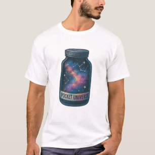 Camiseta Gráfica do Pote de Estrelas do Universo d