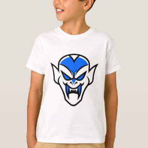 Camiseta Gráfica do Rosto de Vampiro de Desenho An