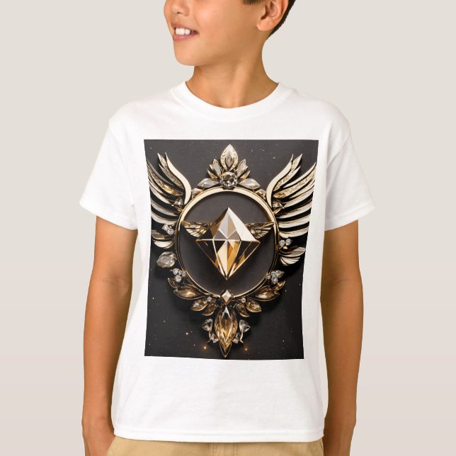 Camiseta Gráfica do Trendy Boy - Na moda e Comfort (Frente)