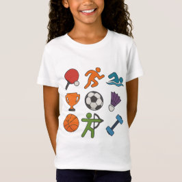 Camiseta Gráfica Estilo Esportivo – Design Atlétic