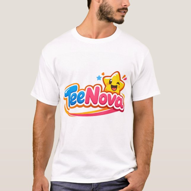Camiseta Gráfica Estrela Fofa Presente  (Frente)