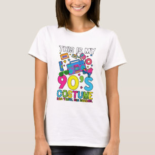 Camiseta Gráfica Feminina ADOM "90's Costume"