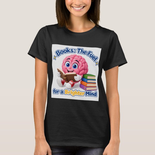 Camiseta Gráfica Feminina ADOM "Brighter Mind" (Frente)