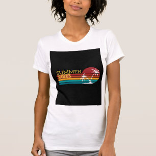 Camiseta Gráfica Feminina Casual Macia Estilosa