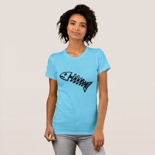 Camiseta Gráfica Feminina de Osso de Peixe Costeir