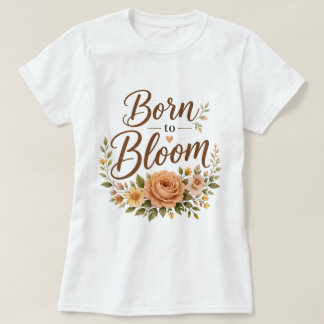Camiseta Gráfica Feminina Inspirada na Natureza Su