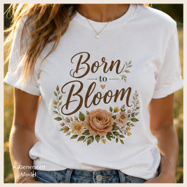 Camiseta Gráfica Feminina Inspirada na Natureza Su