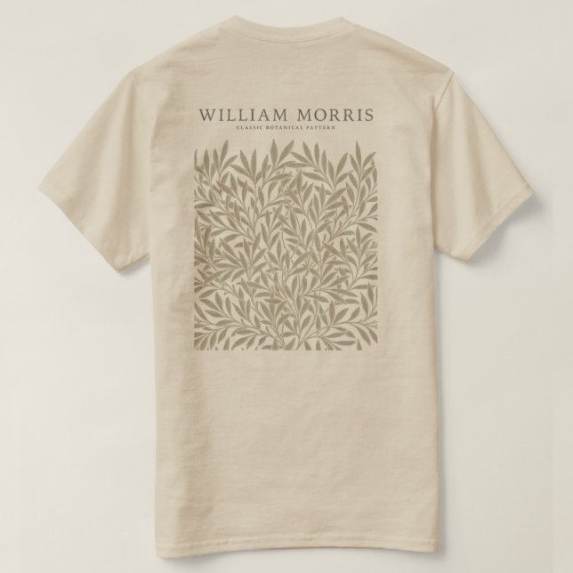 Camiseta Gráfica Floral Clássica (Verso do Design)