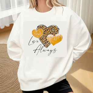 Camiseta Gráfica Fofa e Estilosa com Texto 'Eu Te