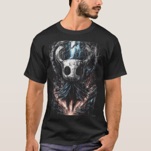 Camiseta Gráfica Hollow Knight Void Masked Wandere