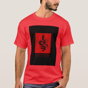 Camiseta Gráfica Hunting Snake Rose