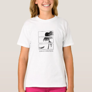 Camiseta gráfica infantil Spread Kindness Daisy   