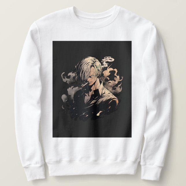 Camiseta Gráfica Inspirada em Animes - D Negrito e (Frente do Design)